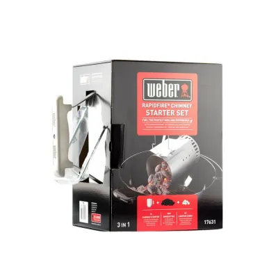 Набор для разжигания гриля Weber (Стартер, Бруски, Брикеты) 17631. - 1 Набор для разжигания гриля Weber (Стартер, Бруски, Брикеты) 17631. - 1 - Robinzon.ua