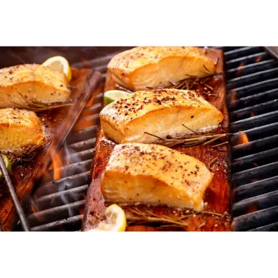 Доски для гриля из ольхи 30x15x0,8 см 2 шт GRILLI 775777. - 3 Доски для гриля из ольхи 30x15x0,8 см 2 шт GRILLI 775777. - 3 - Robinzon.ua