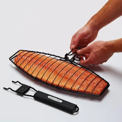 Сітка для риби із зйомною ручкою GrillPro 21015 - 2 Сітка для риби із зйомною ручкою GrillPro 21015 - 2 - Robinzon.ua