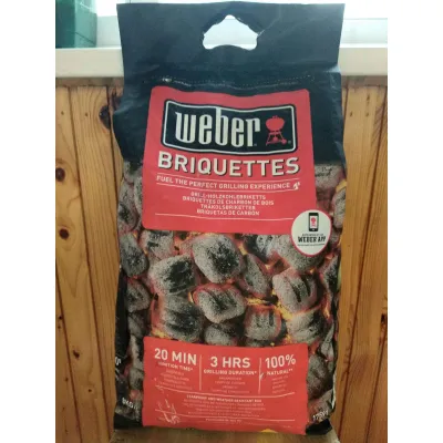 Вугільні брикети 8кг Weber 17591 - 2 Вугільні брикети 8кг Weber 17591 - 2 - Robinzon.ua