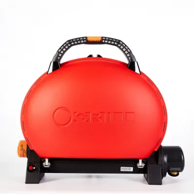 Портативный переносной газовый гриль O-GRILL 500, красный + шланг в подарок! - 3 - Robinzon.ua