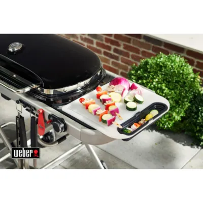 Дошка для нарізки, пластикова з лотком Weber 7032 - 4 Дошка для нарізки, пластикова з лотком Weber 7032 - 4 - Robinzon.ua
