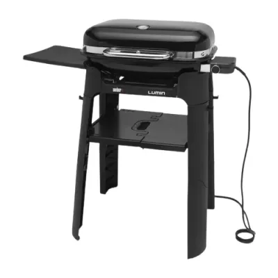 Електричний гриль Weber Lumin з підставкою чорний 92010879 - 1 Електричний гриль Weber Lumin з підставкою чорний 92010879 - 1 - Robinzon.ua