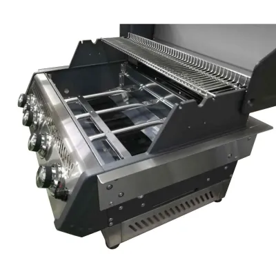 Вбудований газовий гриль SANTOS Free S-410 Black, з заднім пальником, чорний 890666 - 1 Вбудований газовий гриль SANTOS Free S-410 Black, з заднім пальником, чорний 890666 - 1 - Robinzon.ua