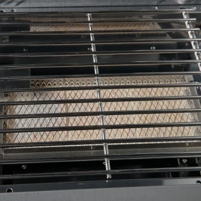 Газовий гриль SANTOS P-618, з бічним і заднім пальниками, нержавіюча сталь 900327 - 2 Газовий гриль SANTOS P-618, з бічним і заднім пальниками, нержавіюча сталь 900327 - 2 - Robinzon.ua