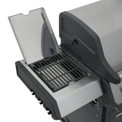 Газовий гриль SANTOS S-318, з бічним і заднім пальниками, нержавіюча сталь 900280 - 1 Газовий гриль SANTOS S-318, з бічним і заднім пальниками, нержавіюча сталь 900280 - 1 - Robinzon.ua