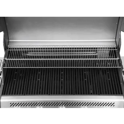 Газовый гриль SANTOS S-518, с боковыми и задними горелками, нержавеющая сталь 890604. - 4 - Robinzon.ua