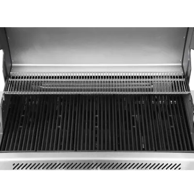 Газовый гриль SANTOS S-518, с боковыми и задними горелками, нержавеющая сталь 890604. - 6 - Robinzon.ua