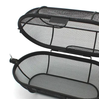 Сетка-корзина для вертела (шампура) SANTOS, для гриля, круглая, черная, антипригарная 897535. - 6 - Robinzon.ua