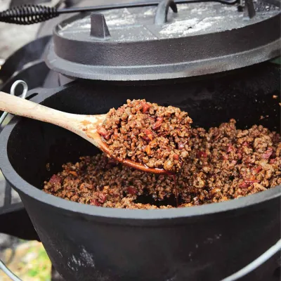 Голландская печь казан сковорода SANTOS, 11л без ножек 897115. - 2 Голландская печь казан сковорода SANTOS, 11л без ножек 897115. - 2 - Robinzon.ua