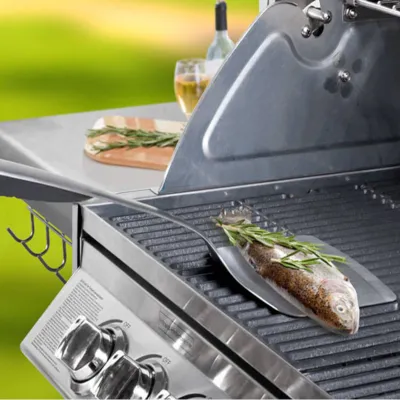 Лопатка для перевертання риби SANTOS, нержавіюча сталь 2804 - 1 - Robinzon.ua