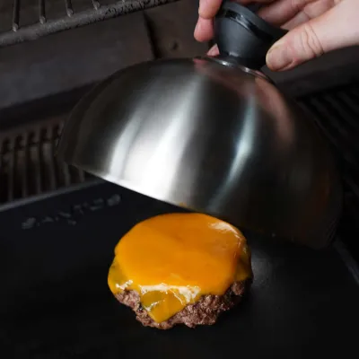 Набор крышек для блюд на гриле SANTOS, из нержавеющей стали, комплект 2 шт 890505. - 3 Набор крышек для блюд на гриле SANTOS, из нержавеющей стали, комплект 2 шт 890505. - 3 - Robinzon.ua