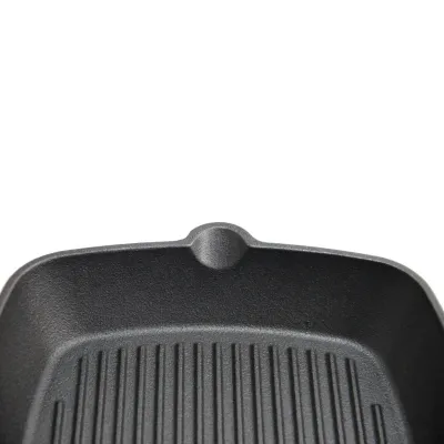 Сковорода-гриль SANTOS, чугунная, 26 х 26 см 898105. - 2 - Robinzon.ua