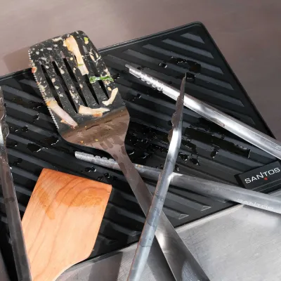 Силиконовый коврик для столовых приборов SANTOS, для гриль-аксессуаров, 35 х 27,5 см 900136. - 1 Силиконовый коврик для столовых приборов SANTOS, для гриль-аксессуаров, 35 х 27,5 см 900136. - 1 - Robinzon.ua