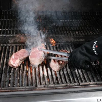 Набор приборов для гриля SANTOS, BBQ, 3 шт 900563. - 1 - Robinzon.ua