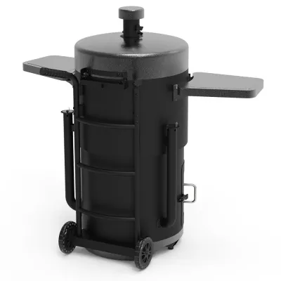 Вугільний смокер Pit Boss Champion, бочкова форма, коптильня-гриль, 10806 - 1 - Robinzon.ua