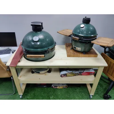 Стол для гриля Primo, Big Green Egg, Kamado Joe деревянный GRILLI 009693. - 1 - Robinzon.ua