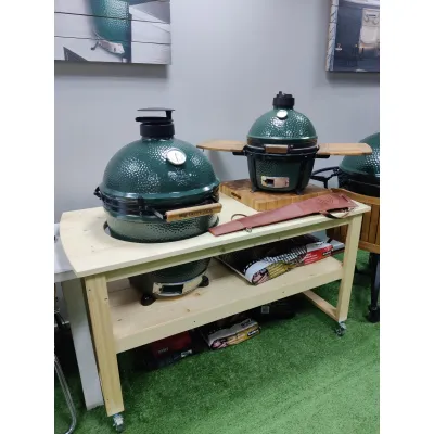 Стол для гриля Primo, Big Green Egg, Kamado Joe деревянный GRILLI 009693. - 2 - Robinzon.ua