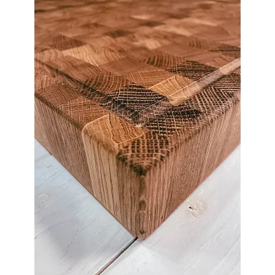 Доска профессиональная двусторонняя дуб 50*50*5см GRILLI 77009807. - 4 - Robinzon.ua