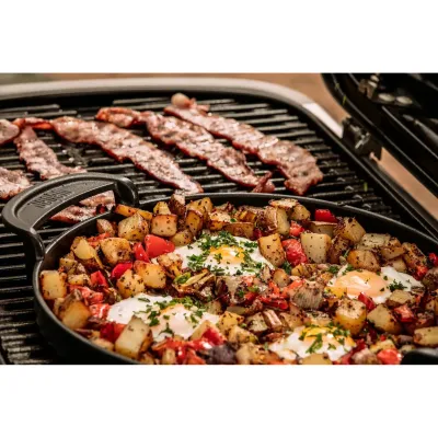 Газовий гриль Weber Traveler LP Stealth, чорний 9013075 - 2 - Robinzon.ua