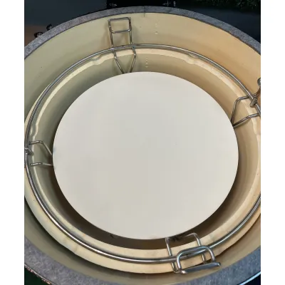 Комплект из камня, чугунной решетки и двухуровневой системы из нержавеющей стали для керамических грилей 47 см GRILLI 006035. - 3 Комплект из камня, чугунной решетки и двухуровневой системы из нержавеющей стали для керамических грилей 47 см GRILLI 006035. - 3 - Robinzon.ua