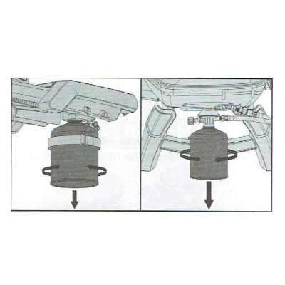 Адаптер для газового баллона Napoleon 66288. - 1 Адаптер для газового баллона Napoleon 66288. - 1 - Robinzon.ua
