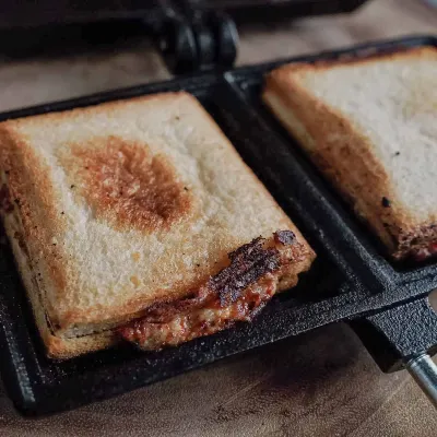 Чугунная сэндвичница SANTOS, 19,5 х 10 см 897320. - 5 - Robinzon.ua