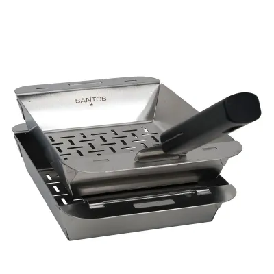 Набор вок-корзин для гриля SANTOS, нержавеющая сталь 237253. - 2 - Robinzon.ua