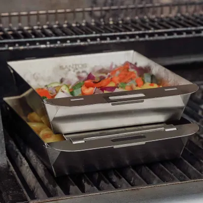 Набор вок-корзин для гриля SANTOS, нержавеющая сталь 237253. - 4 - Robinzon.ua