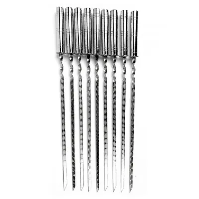 Шампур з нержавіючої сталі 64 см GRILLI 6440 - 1 Шампур з нержавіючої сталі 64 см GRILLI 6440 - 1 - Robinzon.ua