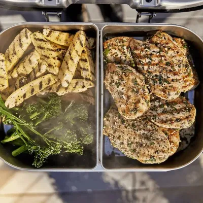 Универсальный комплект для приготовления для электрического гриля Lumin Weber 6614. - 2 - Robinzon.ua