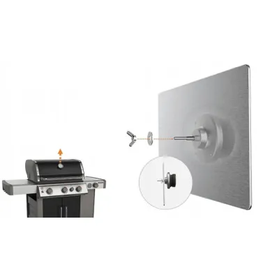 Цифровой Bluetooth термометр в крышку гриля с 2-мя щупами GRILLI 555501. - 5 Цифровой Bluetooth термометр в крышку гриля с 2-мя щупами GRILLI 555501. - 5 - Robinzon.ua