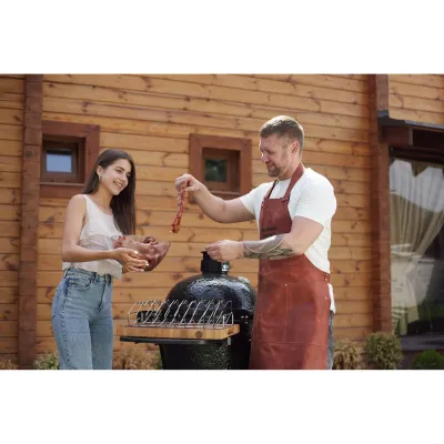 Керамический угольный гриль Primo Large Round All in One PGCRCG. - 2 Керамический угольный гриль Primo Large Round All in One PGCRCG. - 2 - Robinzon.ua