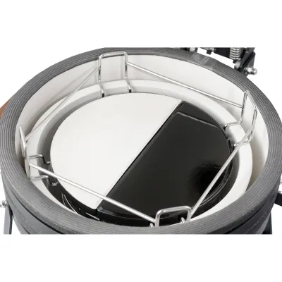 Керамічний вугільний гриль Kamado S 5 в 1 з системою BBQ Block Fire GRILLI 733777 - 6 - Robinzon.ua