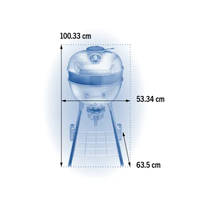 Угольный гриль 47 см Napoleon PRO Kettle, PRO18K-LEG-3. - 5 - Robinzon.ua