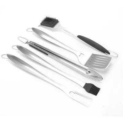 Набор для барбекю 6 предметов нержавеющая сталь GRILLI 700798. - 1 Набор для барбекю 6 предметов нержавеющая сталь GRILLI 700798. - 1 - Robinzon.ua