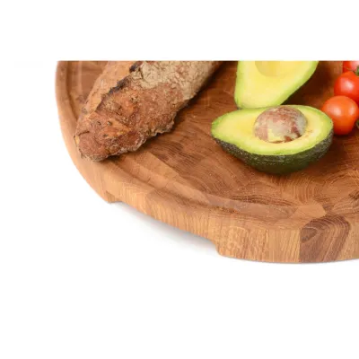 Дошка професійна кругла дуб 40*40*4 см GRILLI 77009810 - 4 Дошка професійна кругла дуб 40*40*4 см GRILLI 77009810 - 4 - Robinzon.ua