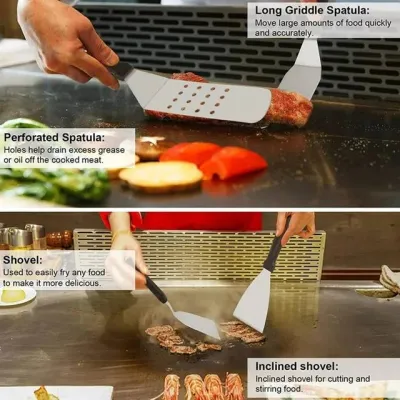 Набір для сніданка 14 предметів із нержавіючої сталі GRILLI 777118 - 2 Набір для сніданка 14 предметів із нержавіючої сталі GRILLI 777118 - 2 - Robinzon.ua