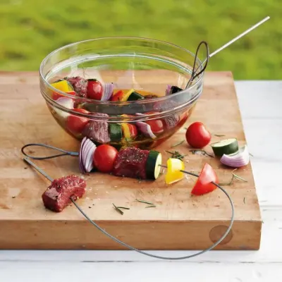 Вогнетривкі гнучкі шампура 2шт 75см 777301 - 2 Вогнетривкі гнучкі шампура 2шт 75см 777301 - 2 - Robinzon.ua