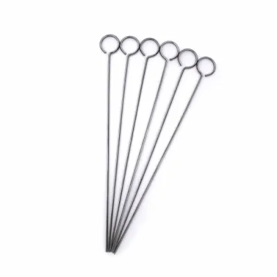 Набір шампурів з підставкою 6 шт нержавіюча сталь GRILLI 777303 - 2 - Robinzon.ua