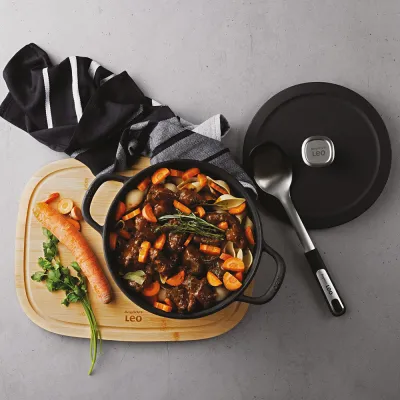 Каструля BergHoff Leo Graphite, чавун, діам. 24 см, 5,7 л 3950466 - 3 - Robinzon.ua