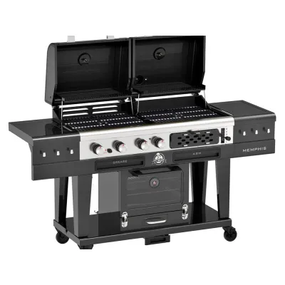 Комбинированный гриль Pit Boss Memphis Ultimate 2.0 Combo угольно-газовый с коптильной камерой 11064. - 1 Комбинированный гриль Pit Boss Memphis Ultimate 2.0 Combo угольно-газовый с коптильной камерой 11064. - 1 - Robinzon.ua