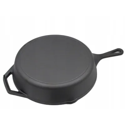 Чугунная сковорода с ручкой Ø30 см GRILLI 777177. - 1 Чугунная сковорода с ручкой Ø30 см GRILLI 777177. - 1 - Robinzon.ua