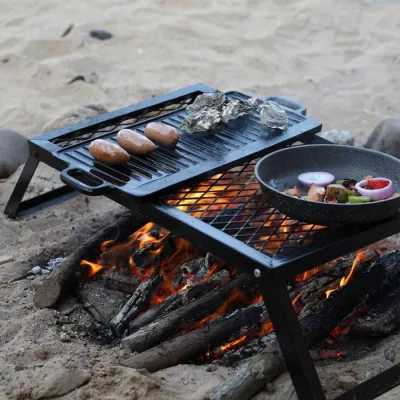 Чавунная плита-планча с ручками 51х23х1,5 см GRILLI 777183. - 5 - Robinzon.ua