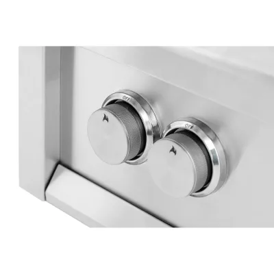 Двойная встраиваемая конфорка с крышкой GRILLI 888004. - 3 - Robinzon.ua