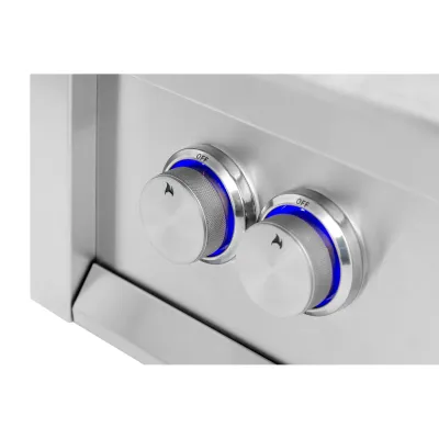 Двойная встраиваемая конфорка с крышкой GRILLI 888004. - 4 - Robinzon.ua