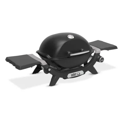 Газовый гриль Weber Q1200N Black с боковыми столиками 1501070. - 1 - Robinzon.ua
