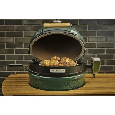 Вертель для керамического гриля Big Green Egg Large 128546. - 1 Вертель для керамического гриля Big Green Egg Large 128546. - 1 - Robinzon.ua