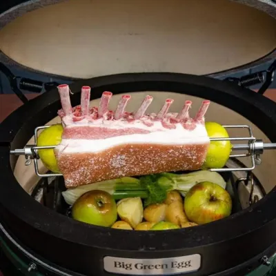 Вертель для керамического гриля Big Green Egg Large 128546. - 4 Вертель для керамического гриля Big Green Egg Large 128546. - 4 - Robinzon.ua