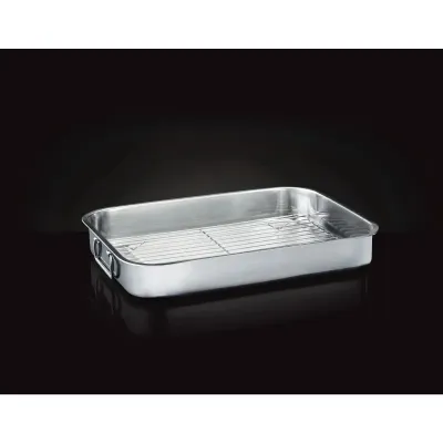 Деко з нержавіючої сталі з решіткою Napoleon 56038 - 3 Деко з нержавіючої сталі з решіткою Napoleon 56038 - 3 - Robinzon.ua